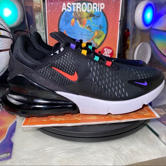 nike air max 270 black flash crimson